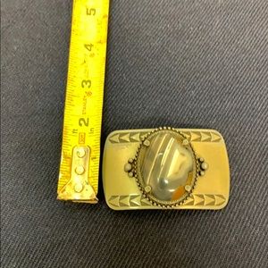Beautiful quartz belt buckle
